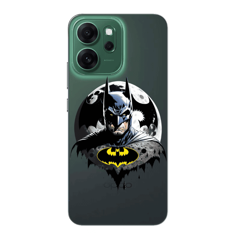 Oppo 14 F Batman 3 Transparent Silicone TPU Θήκη