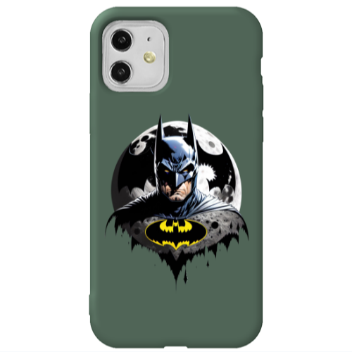 Apple iPhone 11  Batman 3 Dark Green Colored Silicone TPU Θήκη