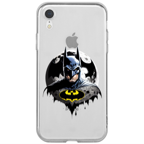 Apple iPhone Xr Batman 3 Transparent Silicone TPU Θήκη