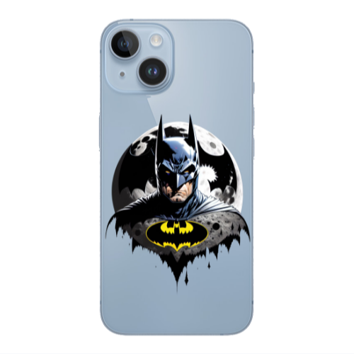 Apple iPhone 14  Batman 3 Transparent Silicone TPU Θήκη
