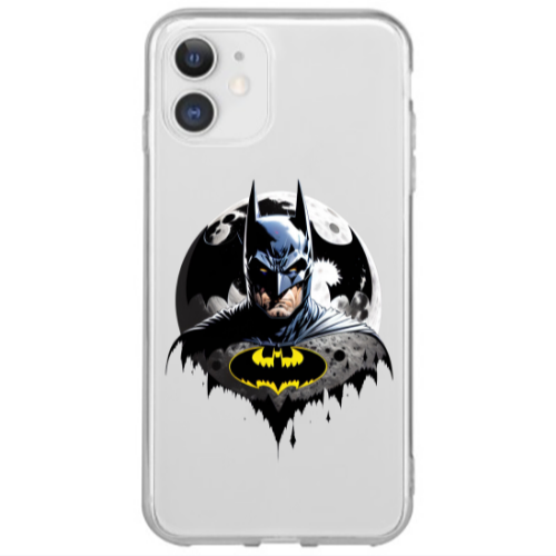 Apple iPhone 12 Mini Batman 3 Transparent Silicone TPU Θήκη