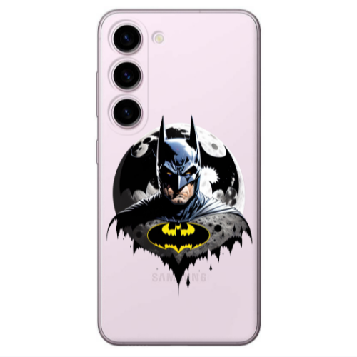 Samsung S23 Batman 3 Transparent Silicone TPU Θήκη
