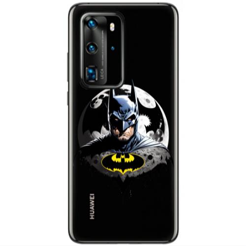 Huawei P40 Pro Batman 3 Transparent Silicone TPU Θήκη