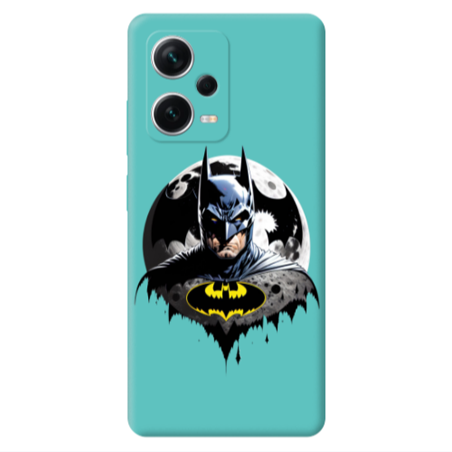 Xiaomi Poco X5 Batman 3 Turquoise Colored Silicone TPU Θήκη