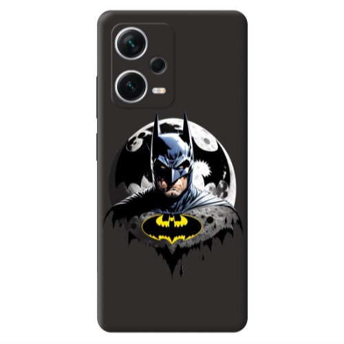Xiaomi Poco X5 Batman 3 Black Colored Silicone TPU Θήκη