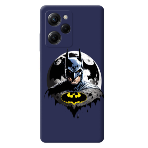 Xiaomi Poco X5 Pro Batman 3 Dark blue Colored Silicone TPU Θήκη