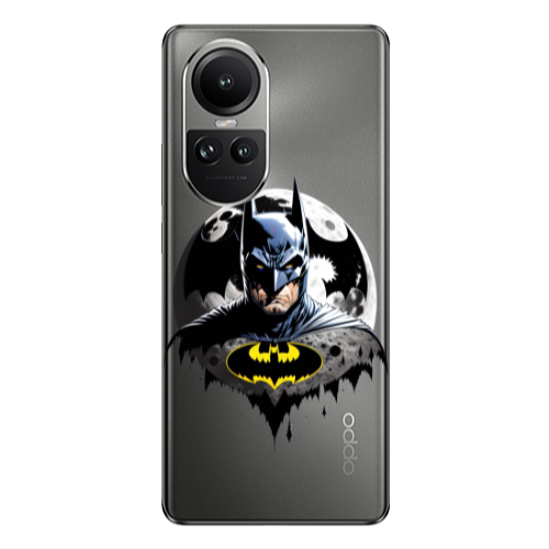 Oppo Reno10 5G Batman 3 Transparent Silicone TPU Θήκη