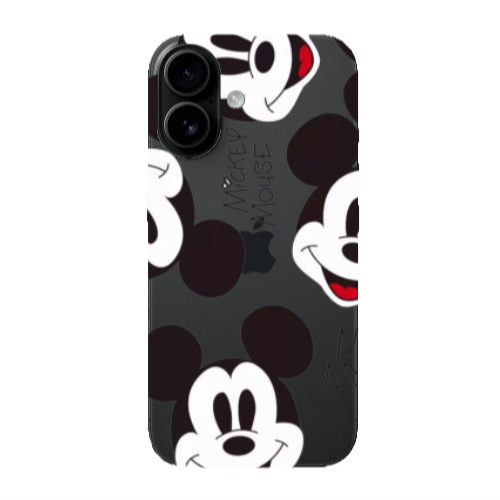 Apple Iphone 16 plus Mickey Mouse Transparent Silicone TPU Θήκη