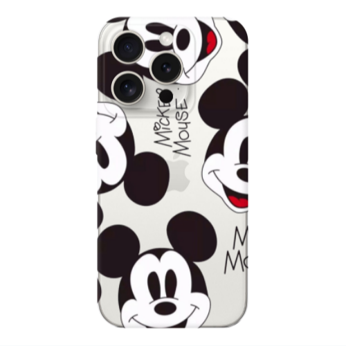 Apple Iphone 16 Pro Max Mickey Mouse Transparent Silicone TPU Θήκη