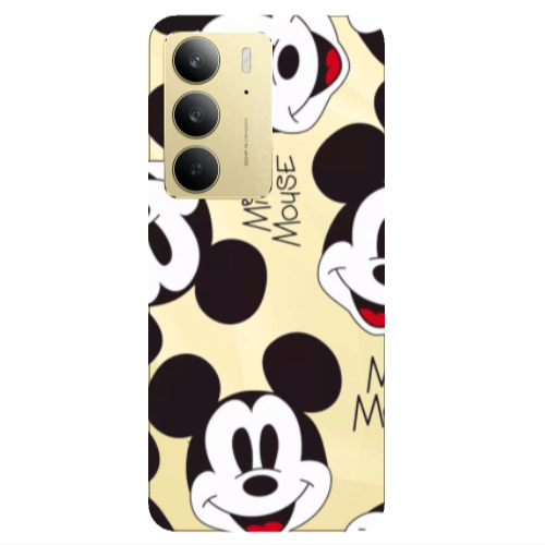 Realme C 75 Mickey Mouse Transparent Silicone TPU Θήκη