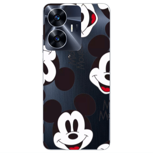 Realme Note 50 Mickey Mouse Transparent Silicone TPU Θήκη