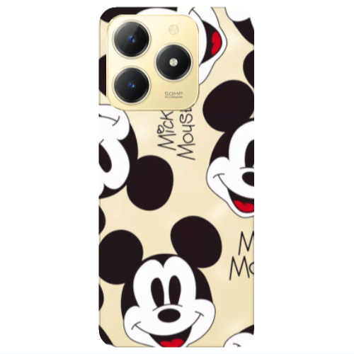 Realme C61 Mickey Mouse Transparent Silicone TPU Θήκη