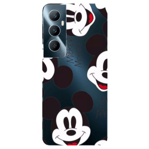 Realme C65 Mickey Mouse Transparent Silicone TPU Θήκη