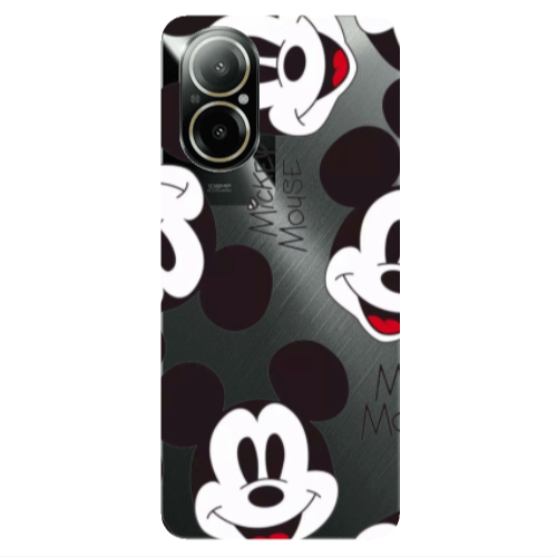 Realme C67 Mickey Mouse Transparent Silicone TPU Θήκη