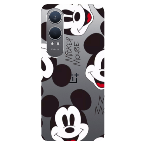 Oneplus Nord Ce 4 lite Mickey Mouse Transparent Silicone TPU Θήκη