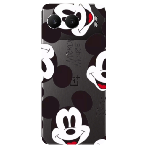 Oneplus Nord 4 Mickey Mouse Transparent Silicone TPU Θήκη