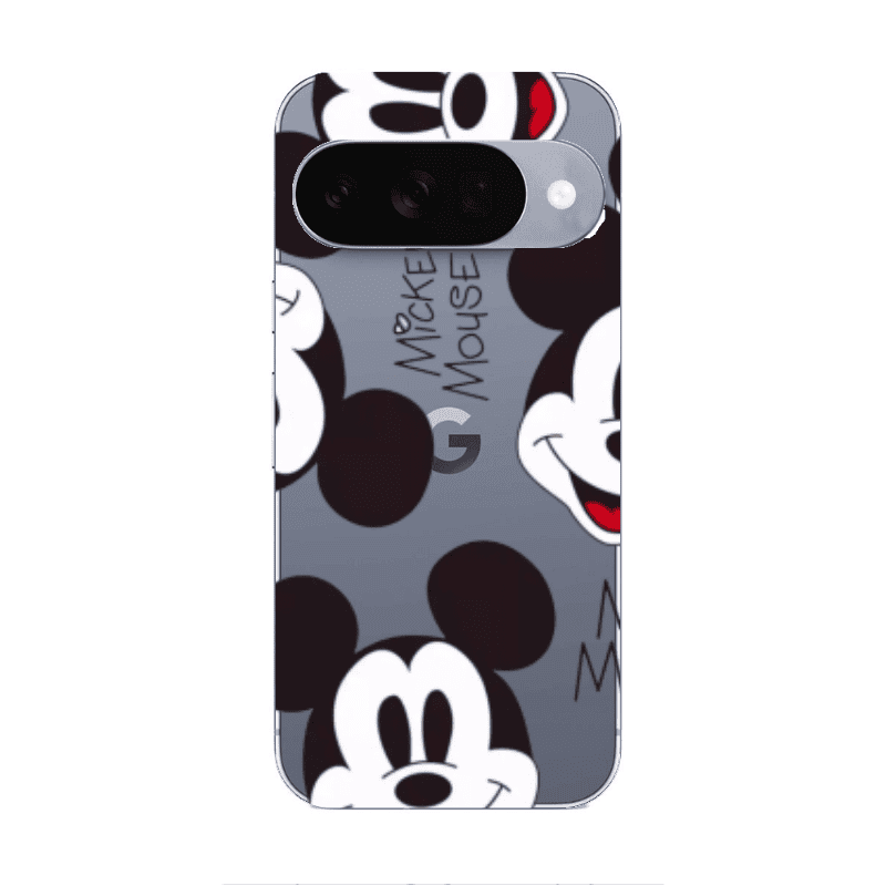 Google Pixel 10 Mickey Mouse Transparent Silicone TPU Θήκη