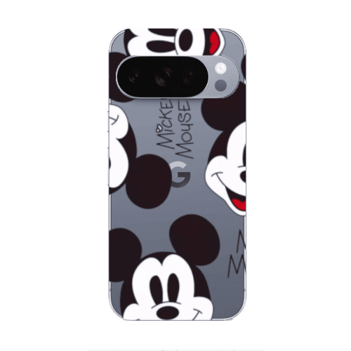 Google Pixel 10 Pro XL Mickey Mouse Transparent Silicone TPU Θήκη