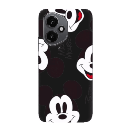 Honor Magic 400 Mickey Mouse Black Colored Silicone TPU Θήκη