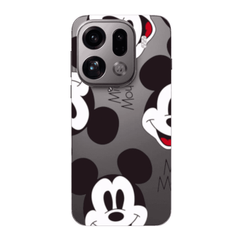 Oppo Find X9 Pro Mickey Mouse Transparent Silicone TPU Θήκη