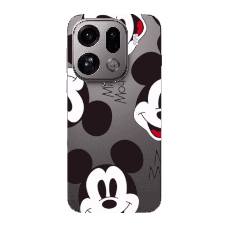 Oppo Find X9 Pro Mickey Mouse Transparent Silicone TPU Θήκη