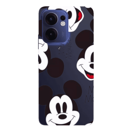 Oppo Reno13 FS Mickey Mouse Transparent Silicone TPU Θήκη