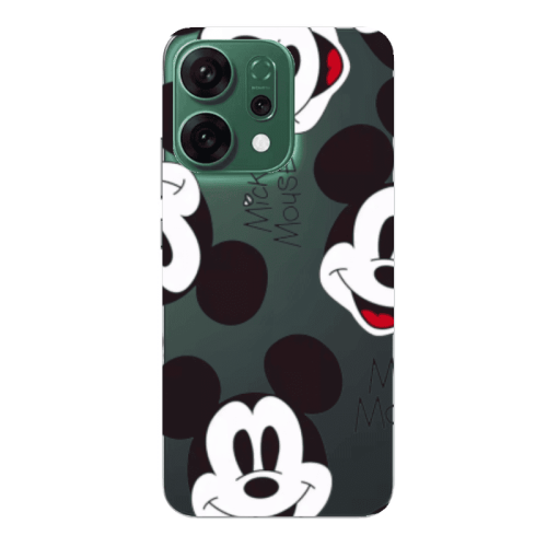 Oppo RENO 14 Mickey Mouse Transparent Silicone TPU Θήκη