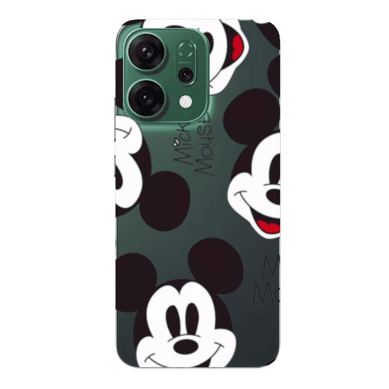 Oppo RENO 14 Mickey Mouse Transparent Silicone TPU Θήκη
