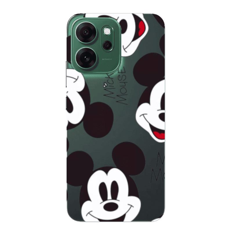 Oppo 14 F Mickey Mouse Transparent Silicone TPU Θήκη