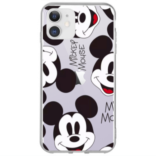 Apple iPhone 12 Mickey Mouse Transparent Silicone TPU Θήκη