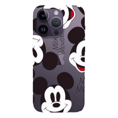 Apple iPhone 14 Pro  Mickey Mouse Transparent Silicone TPU Θήκη