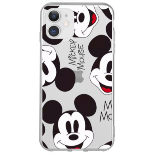 Apple iPhone 12 Mini Mickey Mouse Transparent Silicone TPU Θήκη