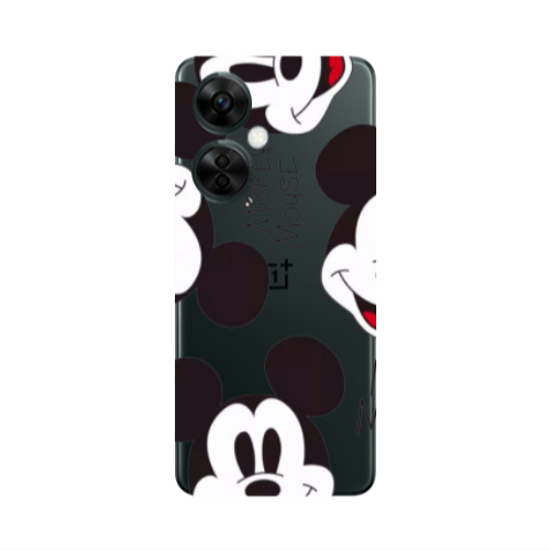 Oneplus Nord CE 3 Lite 5G Mickey Mouse Transparent Silicone TPU Θήκη