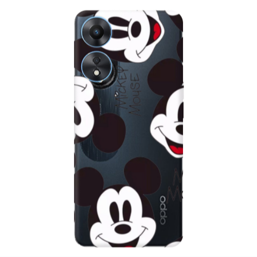 Oppo A 98 Mickey Mouse Transparent Silicone TPU Θήκη