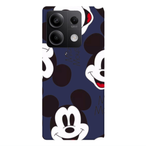 Xiaomi Redmi Note 13Pro 5G Mickey Mouse Dark blue Colored Silicone TPU Θήκη