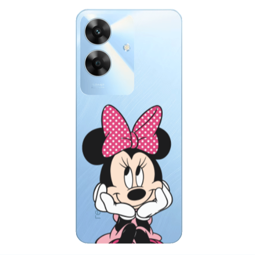 Realme Note 60 Minnie 2 Transparent Silicone TPU Θήκη