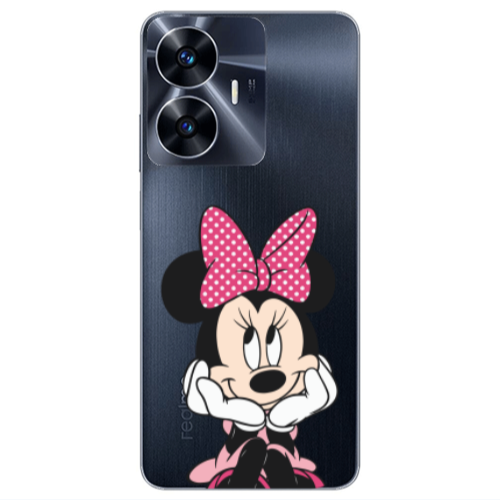 Realme Note 50 Minnie 2 Transparent Silicone TPU Θήκη
