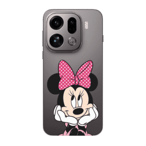 Oppo Find X9 Pro Minnie 2 Transparent Silicone TPU Θήκη