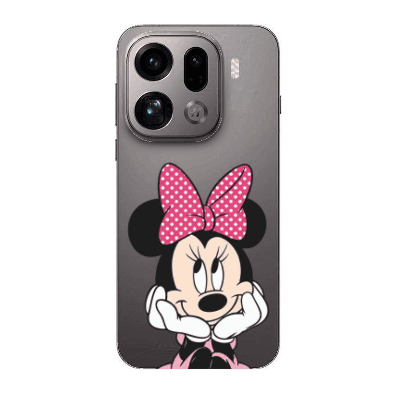 Oppo Find X9 Pro Minnie 2 Transparent Silicone TPU Θήκη