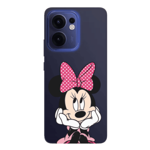 Oppo Reno13 FS Minnie 2 Transparent Silicone TPU Θήκη