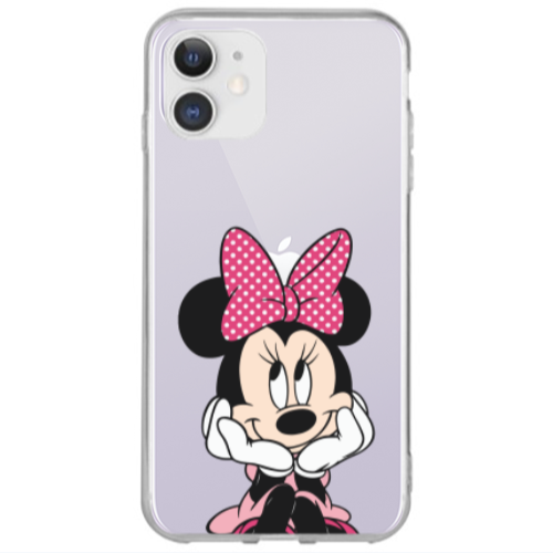 Apple iPhone 12 Minnie 2 Transparent Silicone TPU Θήκη
