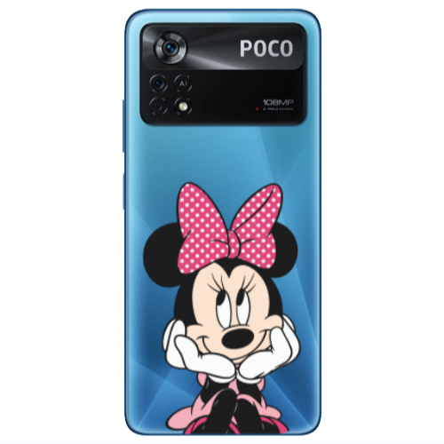Xiaomi Poco X4 Pro Minnie 2 Transparent Silicone TPU Θήκη
