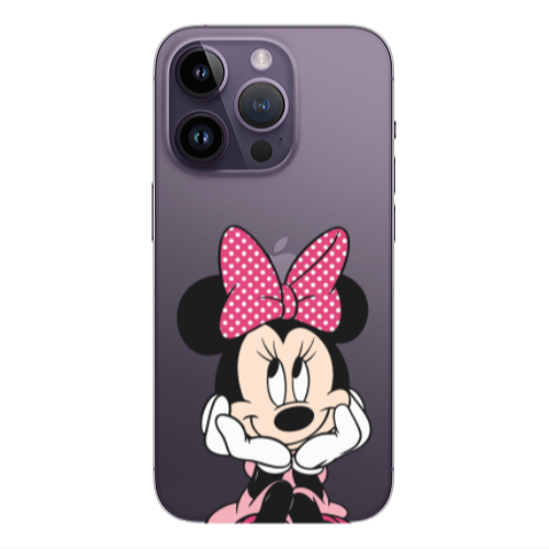 Apple iPhone 14 Pro  Minnie 2 Transparent Silicone TPU Θήκη