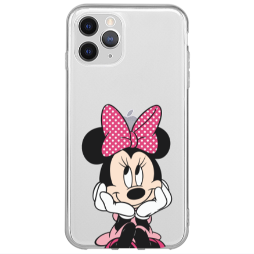 Apple iPhone 13 Pro Minnie 2 Transparent Silicone TPU Θήκη