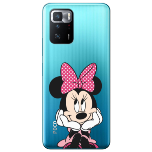 Xiaomi Poco X3 GT Minnie 2 Transparent Silicone TPU Θήκη