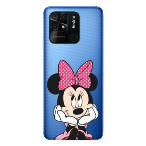 Xiaomi Poco C40 Minnie 2 Transparent Silicone TPU Θήκη