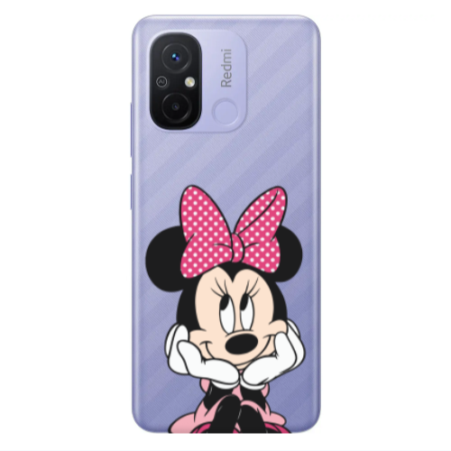 Xiaomi Redmi 12C Minnie 2 Transparent Silicone TPU Θήκη