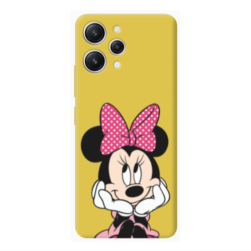 Xiaomi Redmi 12 Minnie 2 Yellow Colored Silicone TPU Θήκη
