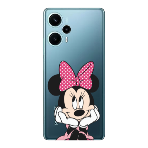 Xiaomi Poco F5 Minnie 2 Transparent Silicone TPU Θήκη