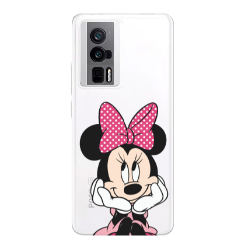 Xiaomi Poco F5 Pro Minnie 2 Transparent Silicone TPU Θήκη